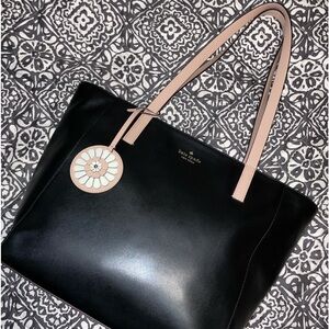 Kate Spade New York ROSA DAISY MEDIUM LEATHER TOTE